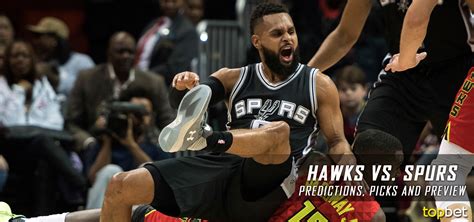 hawks vs spurs prediction